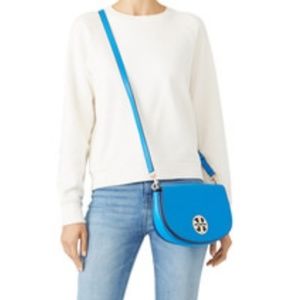 Blue Tory Burch Clutch